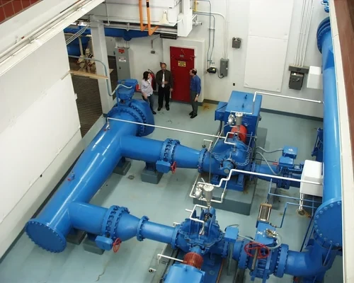 Pump connections